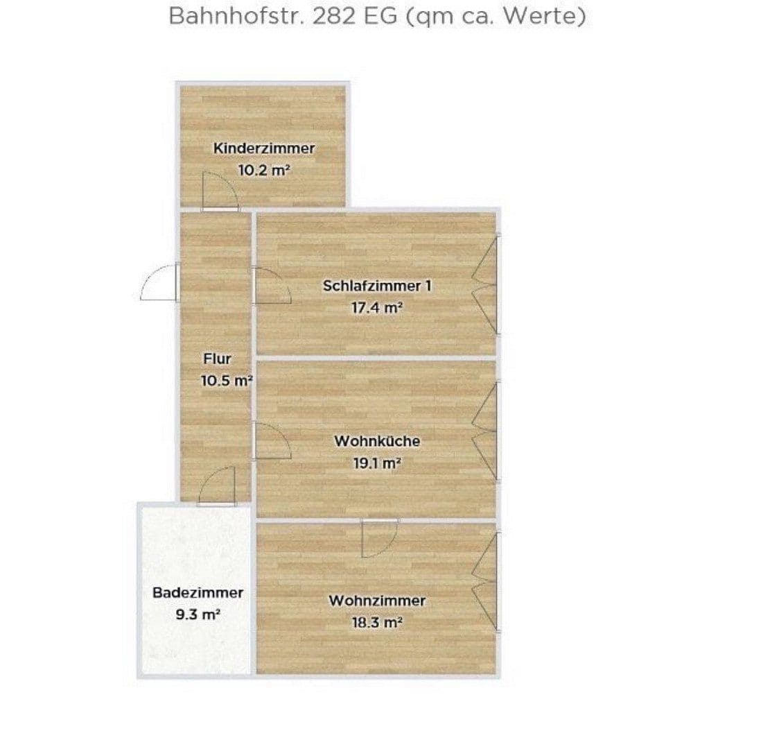 Pronájem bytu 3+kk 85 m², Bahnhofstr. 282, Herne, Severní Porýní-Vestfálsko Pronájem bytu 3+kk 85 m², Bahnhofstr. 282, Herne, Severní Porýní-Vestfálsko