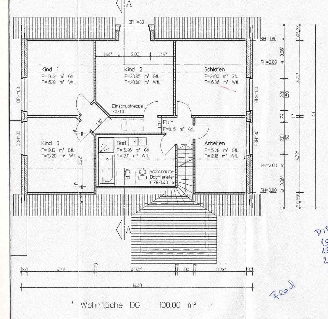 Prodej domu 240 m², pozemek 818 m², Storkow (Mark), Braniborsko Prodej domu 240 m², pozemek 818 m², Storkow (Mark), Braniborsko