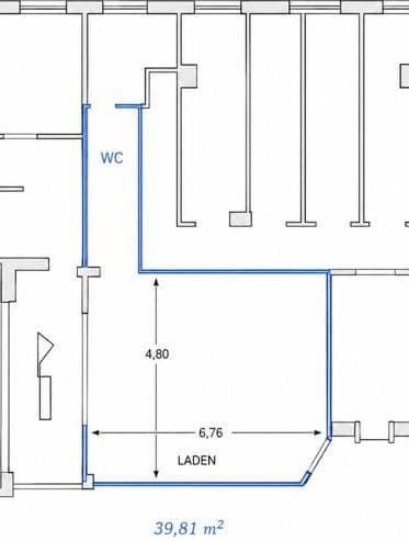Pronájem nebytového prostoru 40 m², Berlinerplatz 9, Halver, Severní Porýní-Vestfálsko Pronájem nebytového prostoru 40 m², Berlinerplatz 9, Halver, Severní Porýní-Vestfálsko