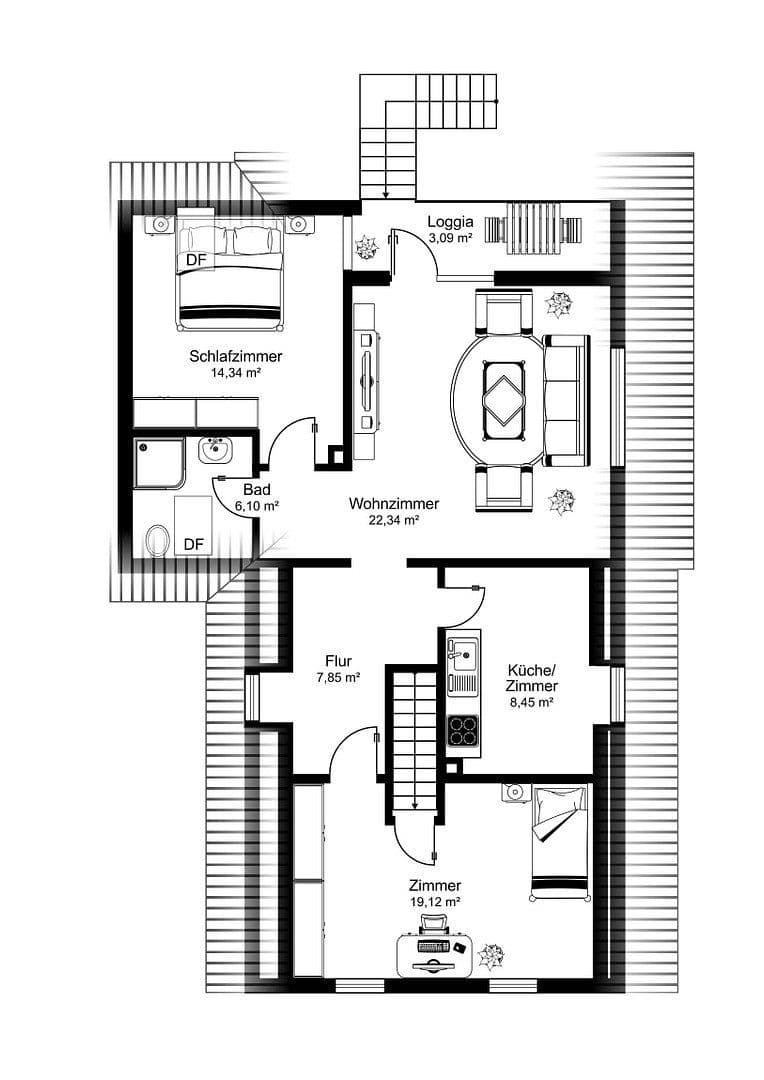 Prodej domu 177 m², pozemek 564 m², Nicolaus-Zech-Str. 38, Coburg, Bavorsko Prodej domu 177 m², pozemek 564 m², Nicolaus-Zech-Str. 38, Coburg, Bavorsko