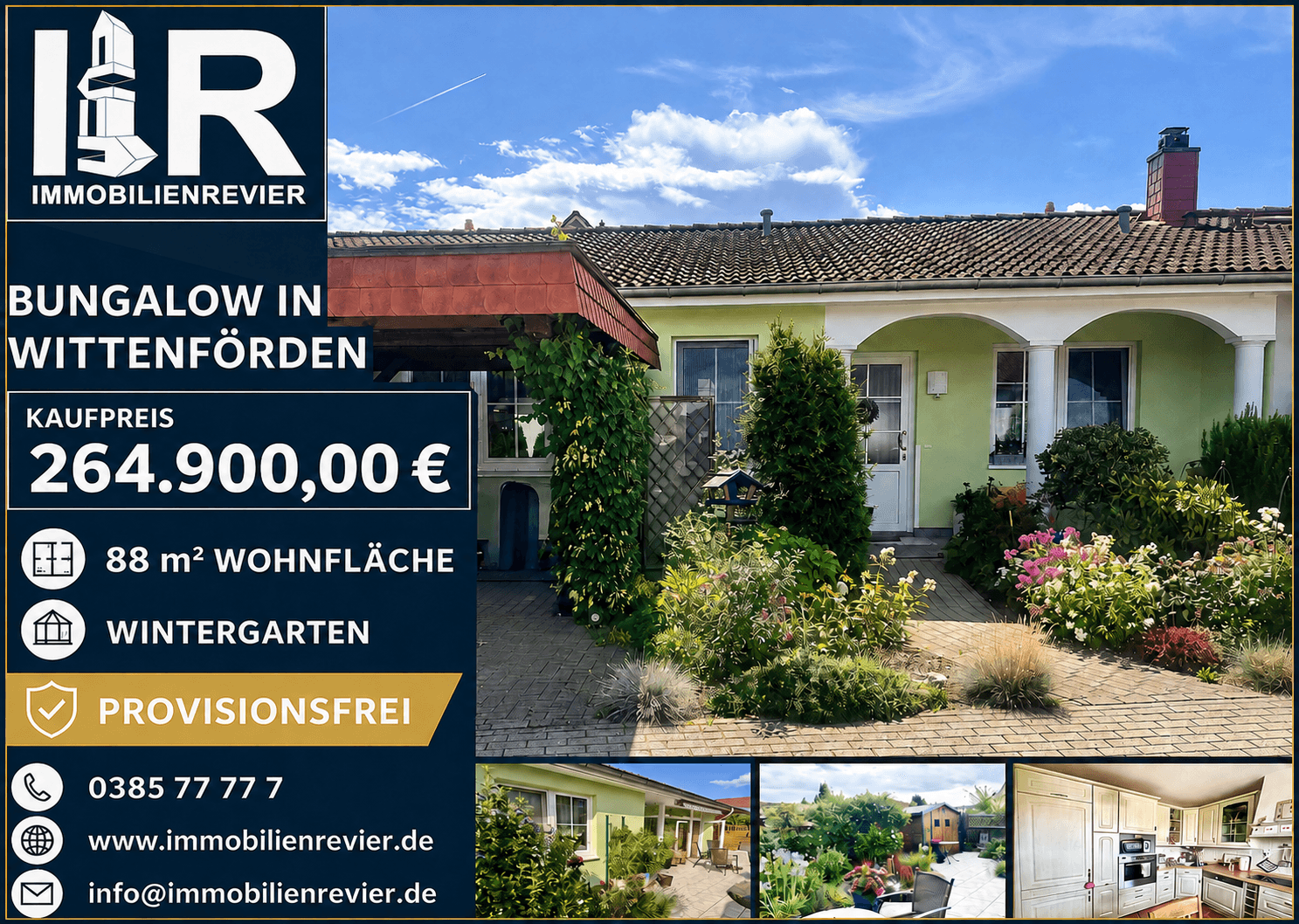 Prodej domu 88 m², pozemek 250 m², Wittenförden, Mecklenburg-Vorpommern Prodej domu 88 m², pozemek 250 m², Wittenförden, Mecklenburg-Vorpommern