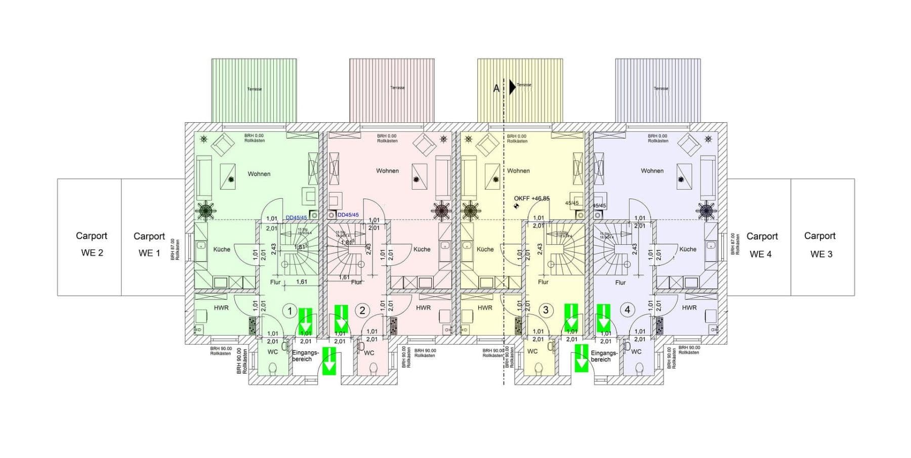 Pronájem domu 120 m², pozemek 200 m², Hornstorf, Mecklenburg-Vorpommern Pronájem domu 120 m², pozemek 200 m², Hornstorf, Mecklenburg-Vorpommern