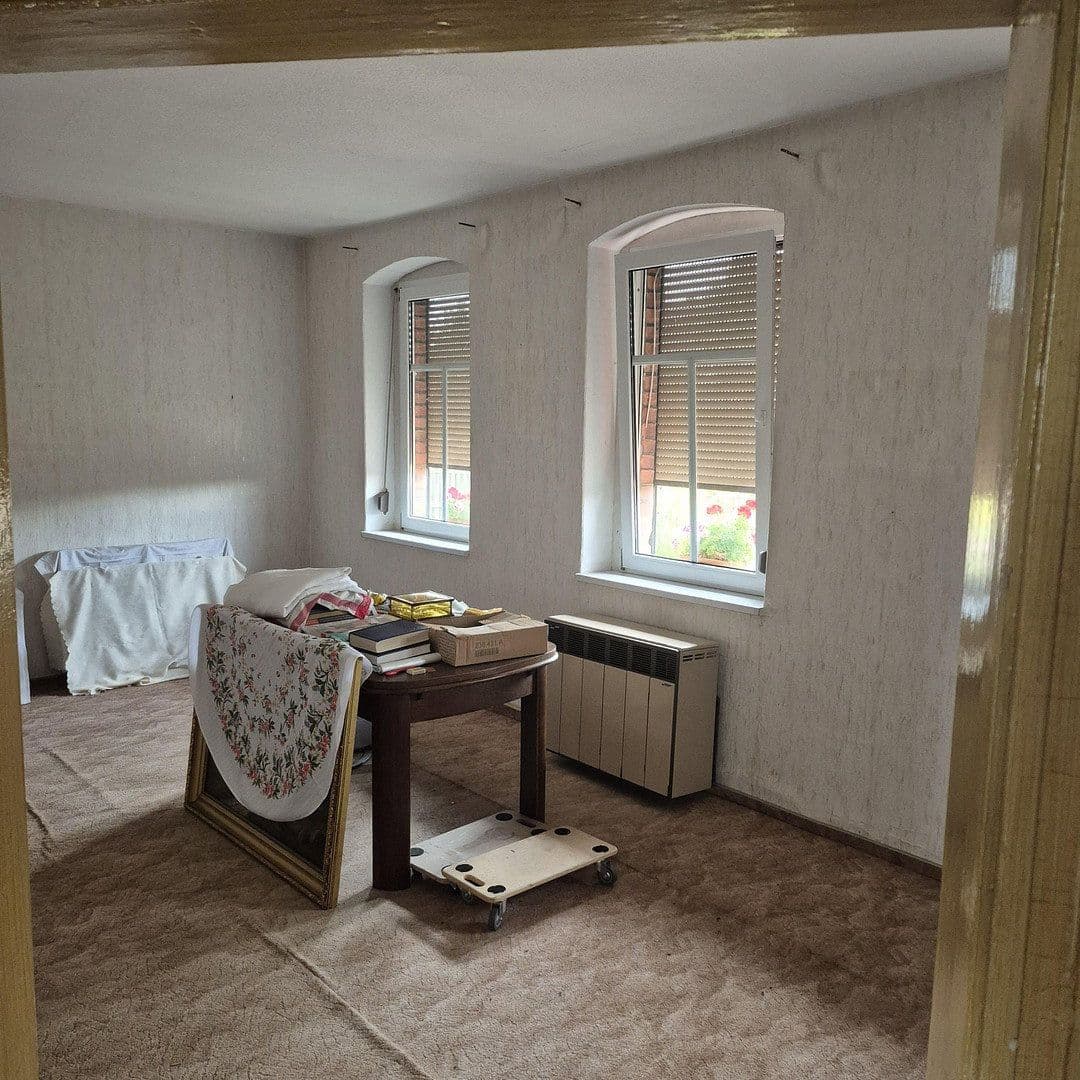 Prodej domu 140 m², pozemek 1.665 m², Göhrendorfer Str. 24, Barnstädt, Sasko-Anhaltsko Prodej domu 140 m², pozemek 1.665 m², Göhrendorfer Str. 24, Barnstädt, Sasko-Anhaltsko