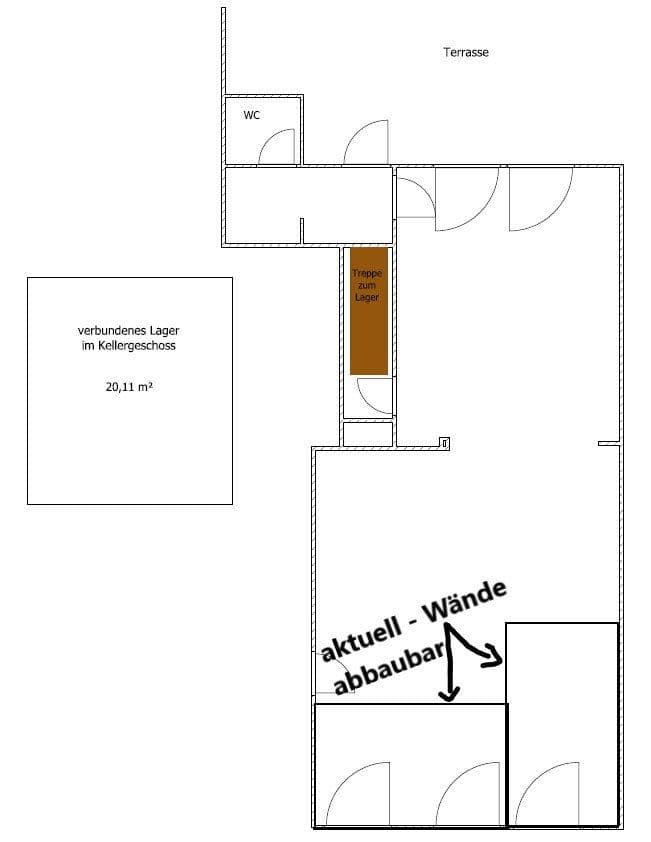 Pronájem kanceláře 100 m², Schleswiger Str. 19, Bremerhaven, Bremen Pronájem kanceláře 100 m², Schleswiger Str. 19, Bremerhaven, Bremen