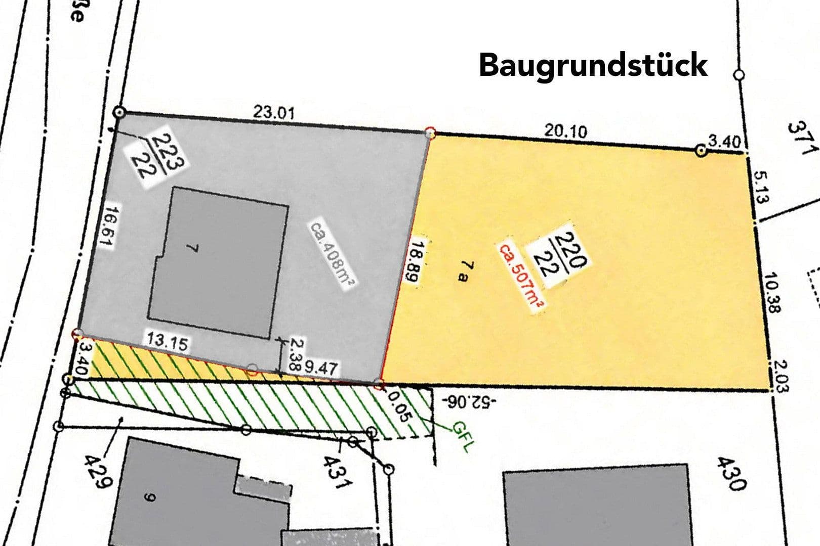 Prodej pozemku 504 m², Teichstrasse 7a, Wentorf bei Hamburg, Šlesvicko-Holštýnsko Prodej pozemku 504 m², Teichstrasse 7a, Wentorf bei Hamburg, Šlesvicko-Holštýnsko