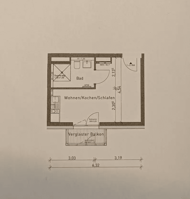 Pronájem bytu 1+1 30 m², Rembrandtstraße 20, Berlin, Berlín Pronájem bytu 1+1 30 m², Rembrandtstraße 20, Berlin, Berlín