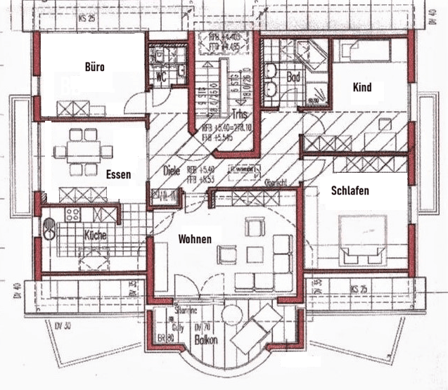 Pronájem bytu 4+kk 112 m², Lorch, Bádensko-Württembersko Pronájem bytu 4+kk 112 m², Lorch, Bádensko-Württembersko