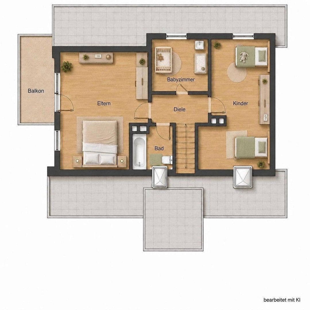 Pronájem domu 200 m², pozemek 340 m², Buchwaldstr. 1, Dreieich, Hessen Pronájem domu 200 m², pozemek 340 m², Buchwaldstr. 1, Dreieich, Hessen