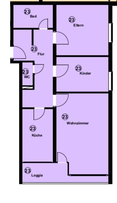 Pronájem bytu 3+1 90 m², Siemensstraße 39, Bamberg, Bavorsko Pronájem bytu 3+1 90 m², Siemensstraße 39, Bamberg, Bavorsko