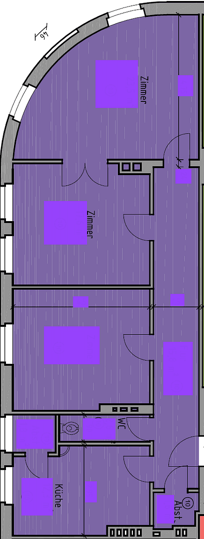 Pronájem bytu 3+1 89 m², Mozartstr. 27, Hamburg, Hamburg Pronájem bytu 3+1 89 m², Mozartstr. 27, Hamburg, Hamburg