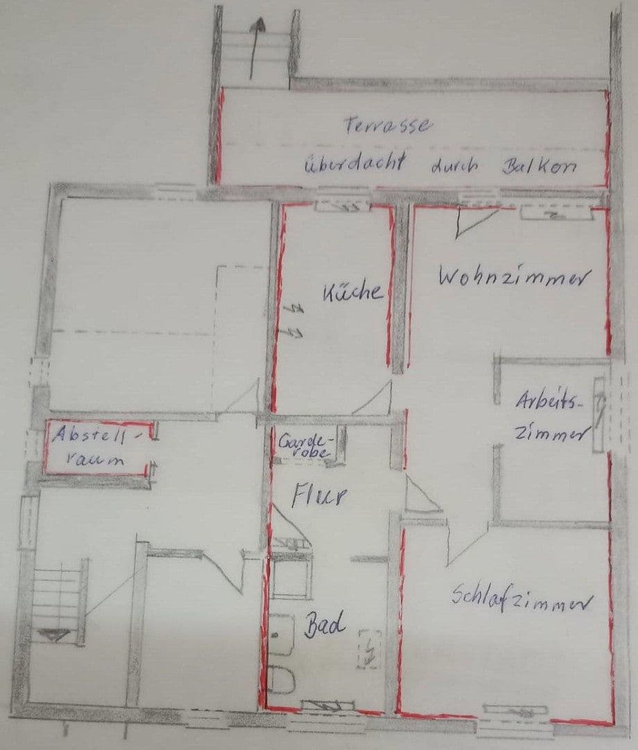 Pronájem bytu 2+kk 83 m², Alsbach-Hähnlein, Hessen Pronájem bytu 2+kk 83 m², Alsbach-Hähnlein, Hessen
