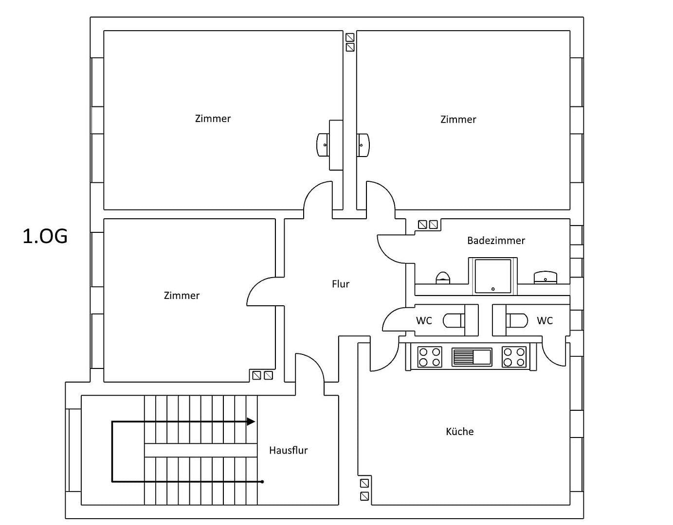 Prodej domu 354 m², pozemek 458 m², Krefeld, Severní Porýní-Vestfálsko Prodej domu 354 m², pozemek 458 m², Krefeld, Severní Porýní-Vestfálsko