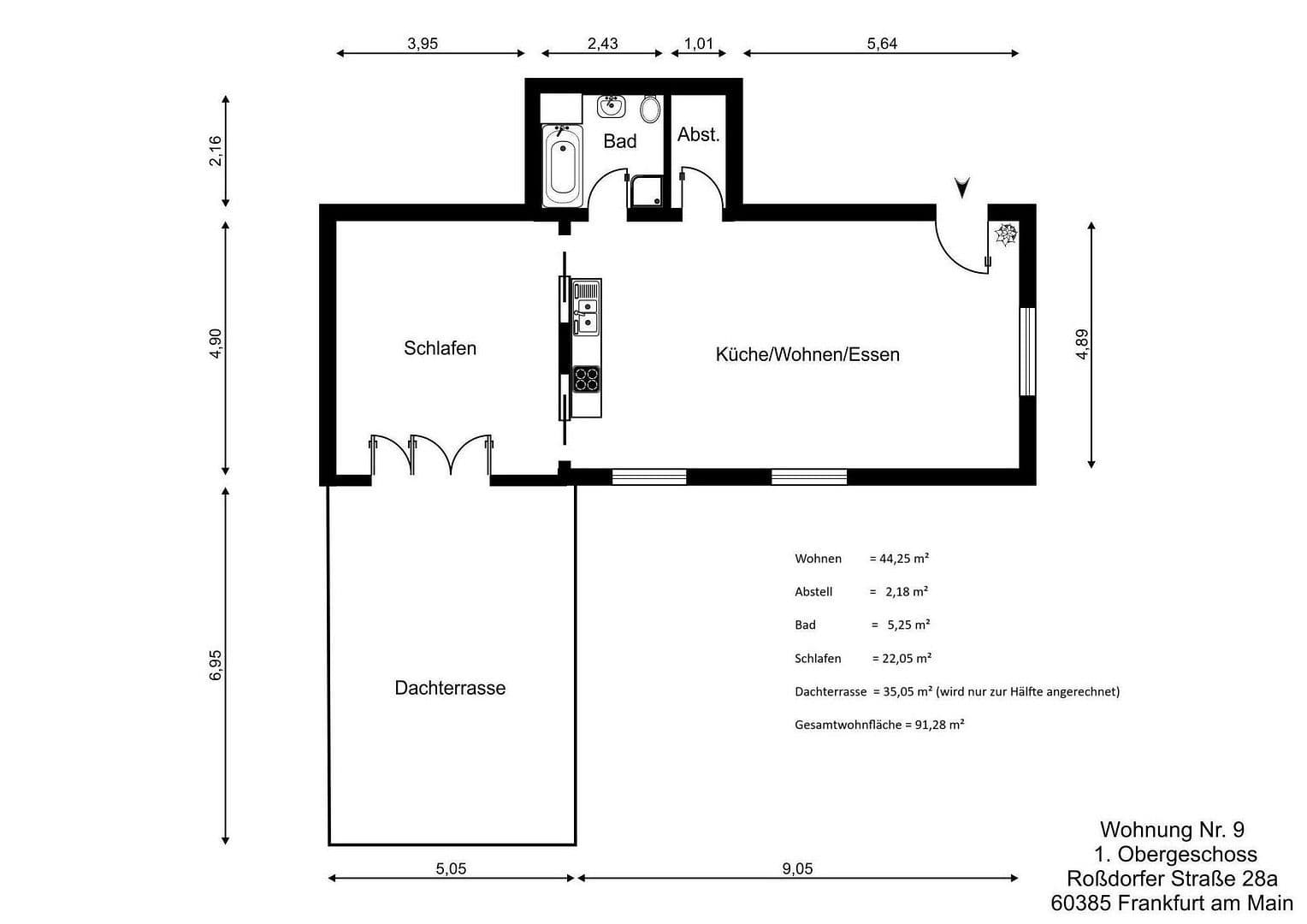 Prodej bytu 2+1 92 m², Frankfurt, Hessen Prodej bytu 2+1 92 m², Frankfurt, Hessen
