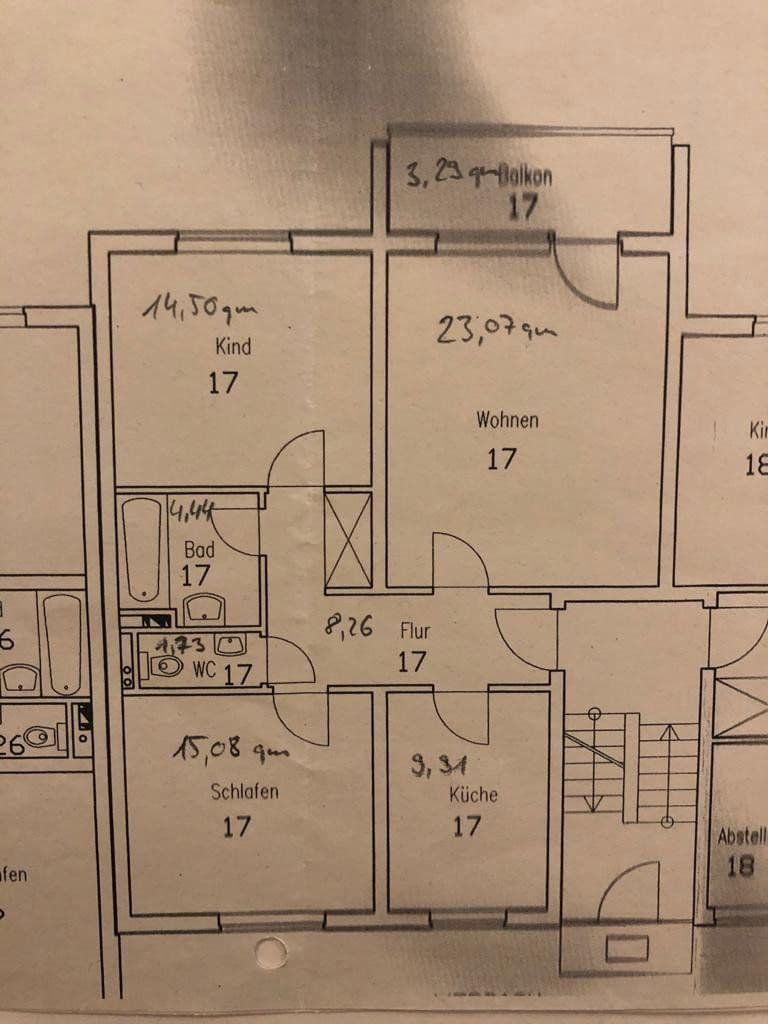 Pronájem bytu 3+1 80 m², Hauchstraße 46, Nürnberg, Bavorsko Pronájem bytu 3+1 80 m², Hauchstraße 46, Nürnberg, Bavorsko