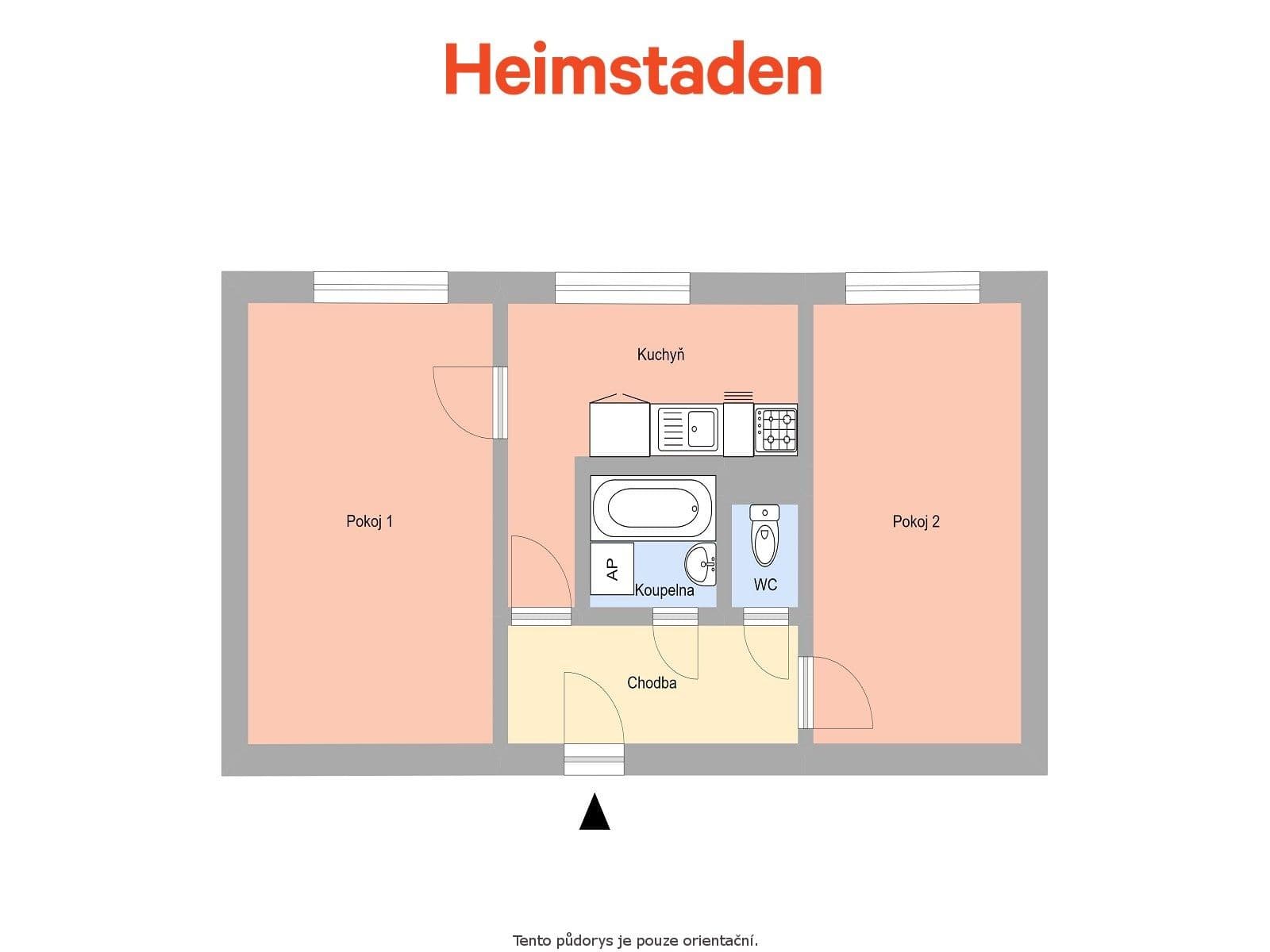 Pronájem bytu 2+1 51 m², Dr. Petra, Frýdek-Místek, Moravskoslezský kraj Pronájem bytu 2+1 51 m², Dr. Petra, Frýdek-Místek, Moravskoslezský kraj