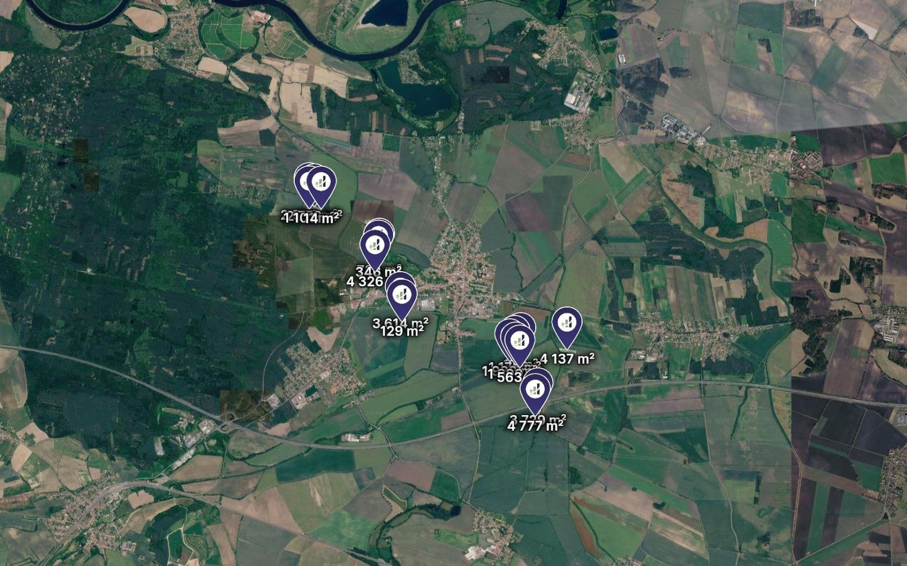 Prodej pozemku 33.928 m², Sadská, Středočeský kraj Prodej pozemku 33.928 m², Sadská, Středočeský kraj