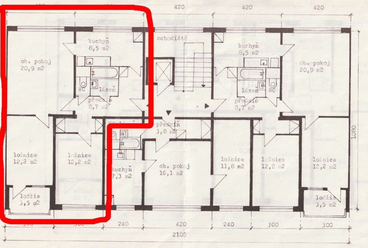 Prodej bytu 3+1 68 m², Na Valtické, Břeclav, Jihomoravský kraj Prodej bytu 3+1 68 m², Na Valtické, Břeclav, Jihomoravský kraj