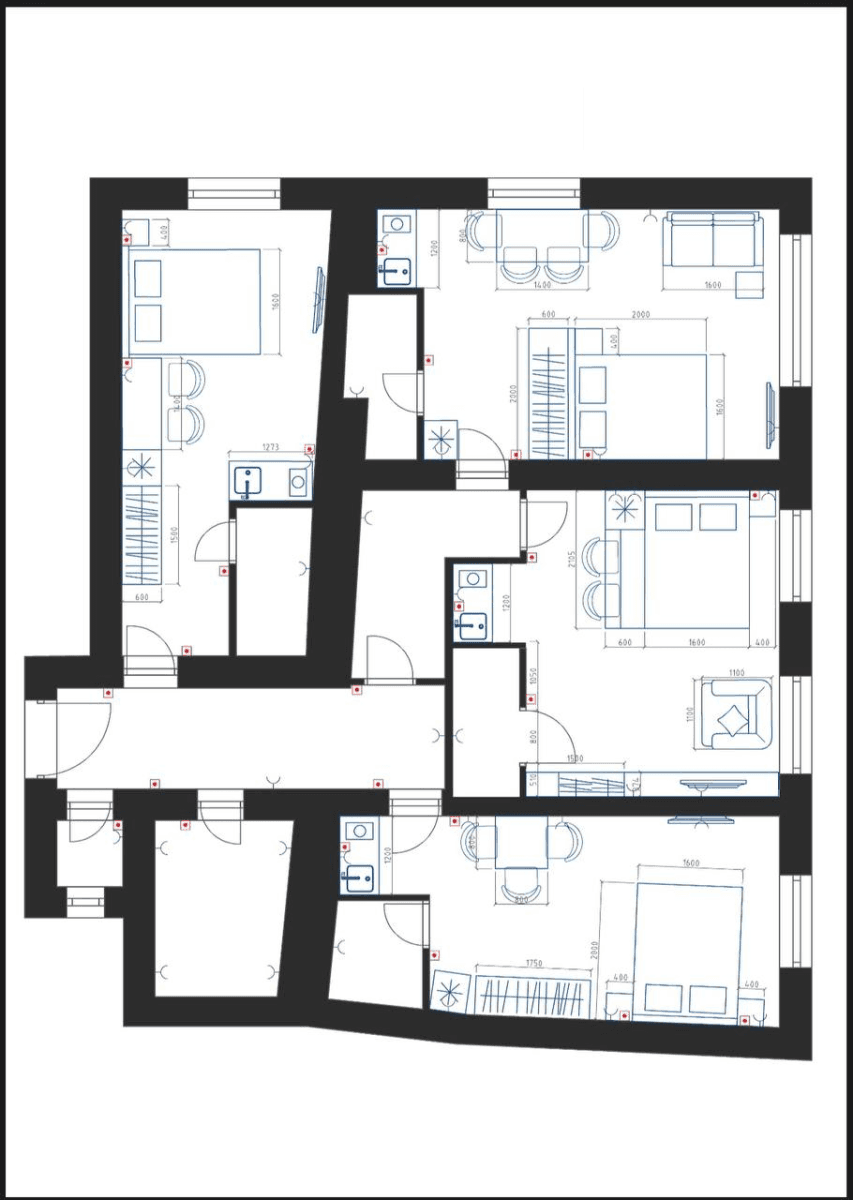 Prodej bytu 4+kk 115 m², Sokolská, Praha, Praha Prodej bytu 4+kk 115 m², Sokolská, Praha, Praha