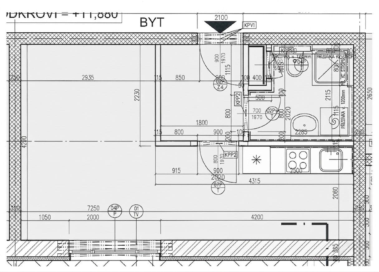 Pronájem bytu 1+kk 30 m², Jaroslava Holečka, Kladno, Středočeský kraj Pronájem bytu 1+kk 30 m², Jaroslava Holečka, Kladno, Středočeský kraj