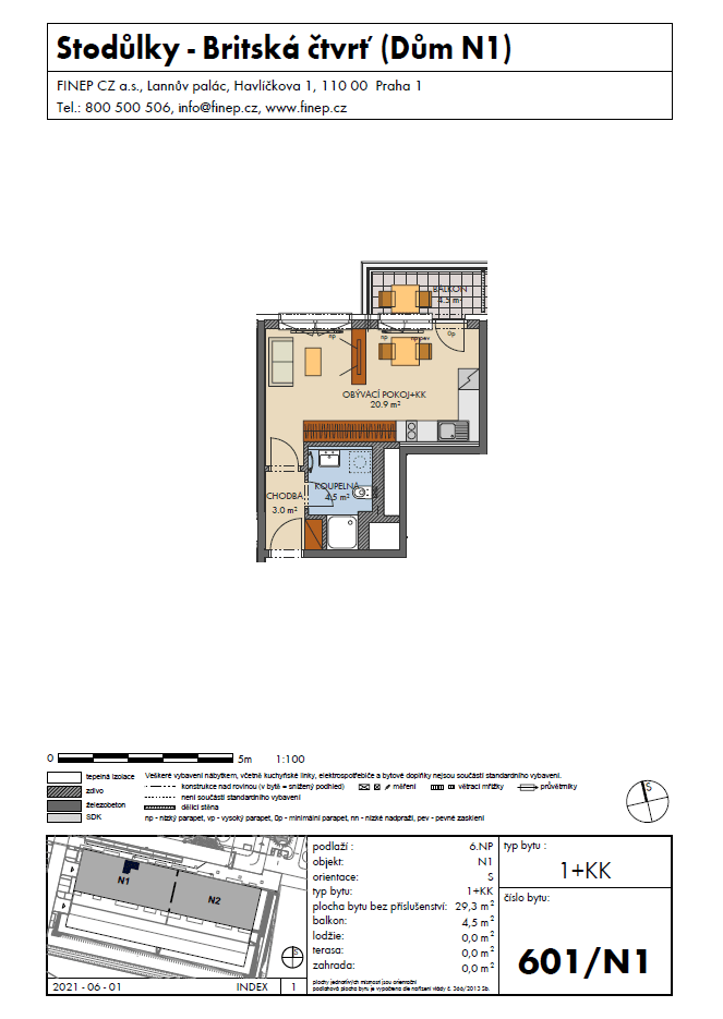 Prodej bytu 1+kk 29 m², Thomasova, Praha, Praha Prodej bytu 1+kk 29 m², Thomasova, Praha, Praha