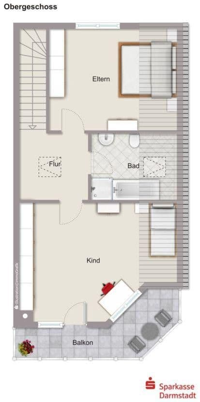 Prodej domu 128 m², pozemek 288 m², Bensheim, Hessen Prodej domu 128 m², pozemek 288 m², Bensheim, Hessen