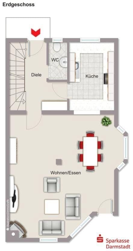 Prodej domu 128 m², pozemek 288 m², Bensheim, Hessen Prodej domu 128 m², pozemek 288 m², Bensheim, Hessen