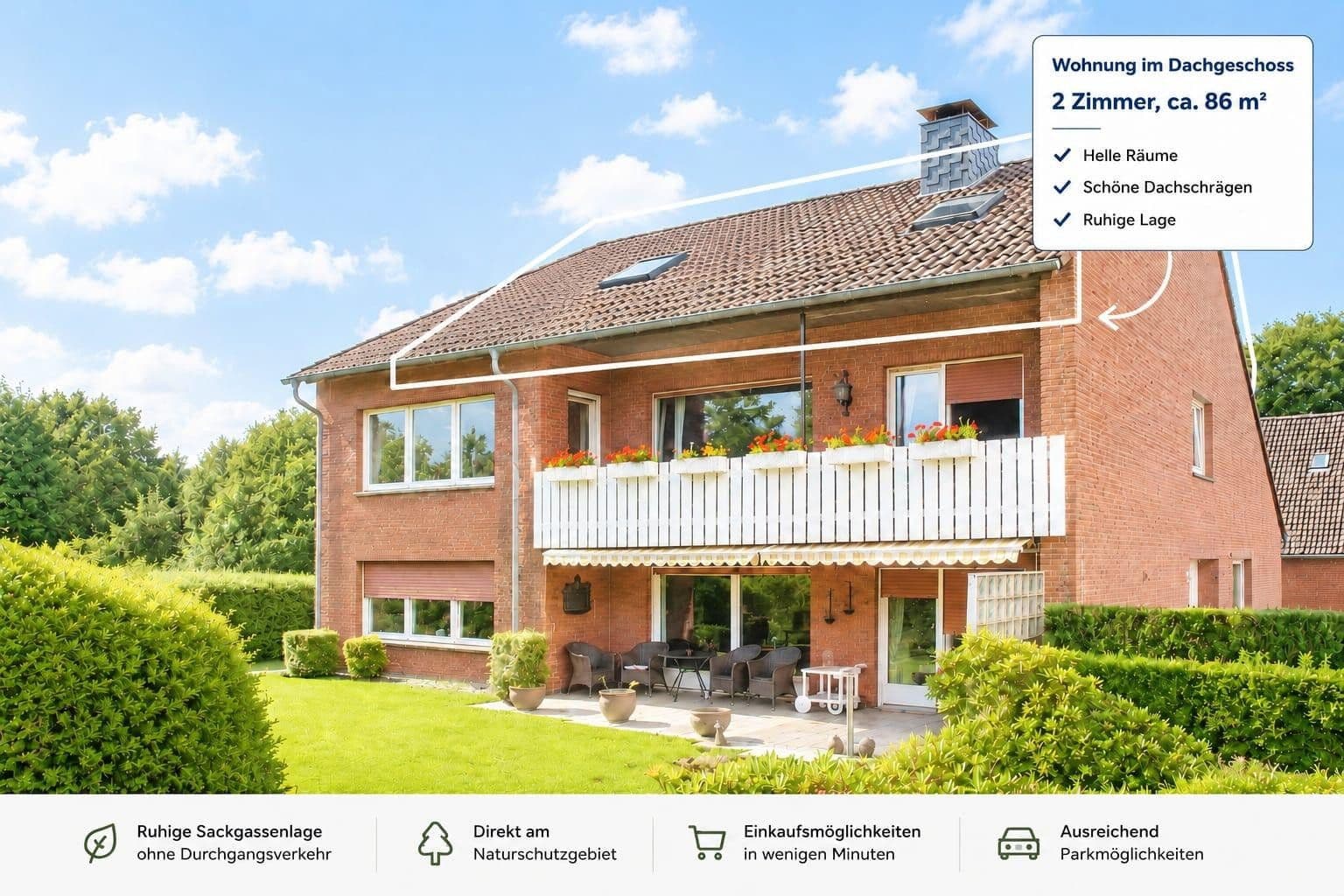 Pronájem bytu 2+1 86 m², Jägerstr. 161, Oberhausen, Severní Porýní-Vestfálsko Pronájem bytu 2+1 86 m², Jägerstr. 161, Oberhausen, Severní Porýní-Vestfálsko