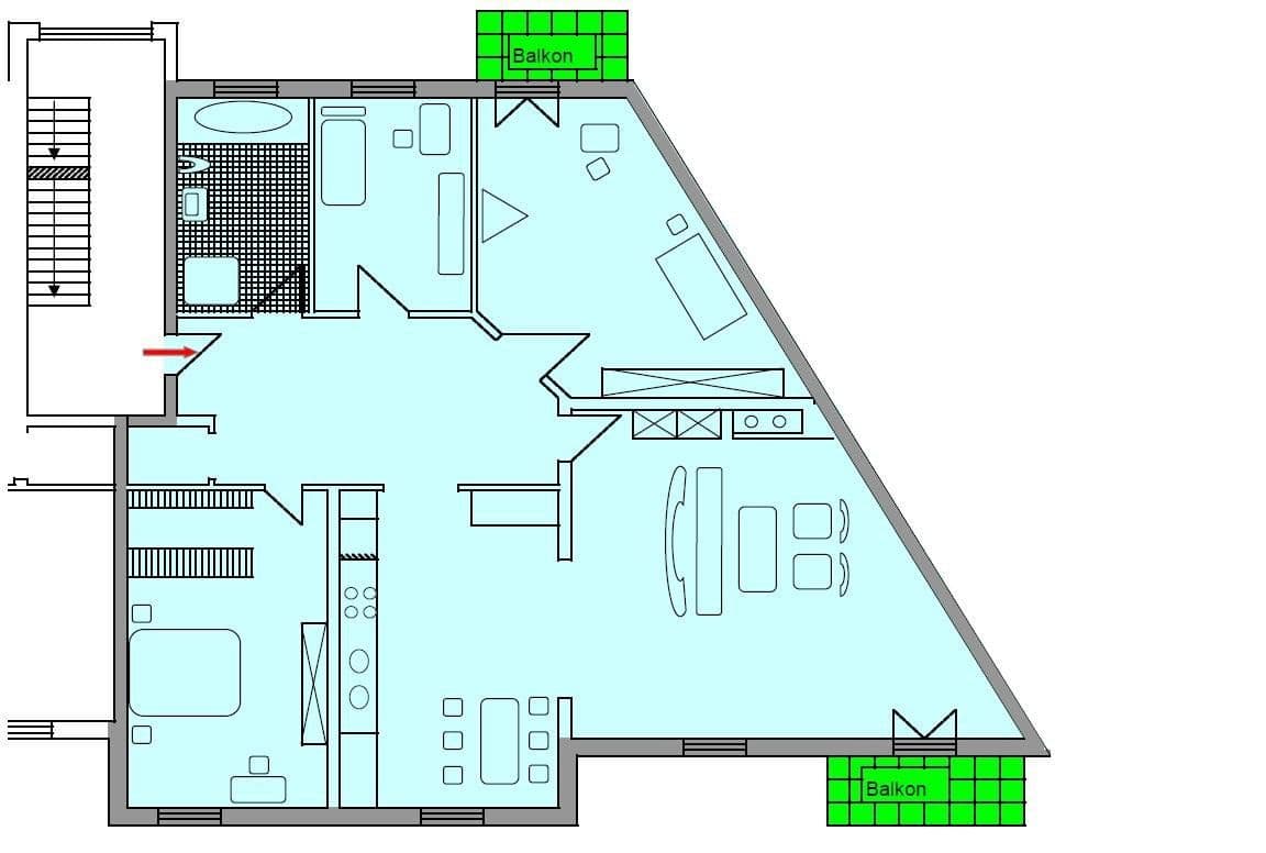 Prodej bytu 4+1 108 m², Hirschaid, Bavorsko Prodej bytu 4+1 108 m², Hirschaid, Bavorsko