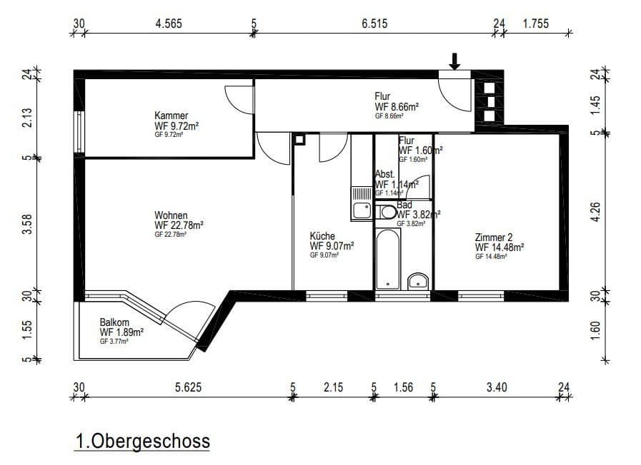 Prodej bytu 3+1 72 m², Berlin, Berlín Prodej bytu 3+1 72 m², Berlin, Berlín