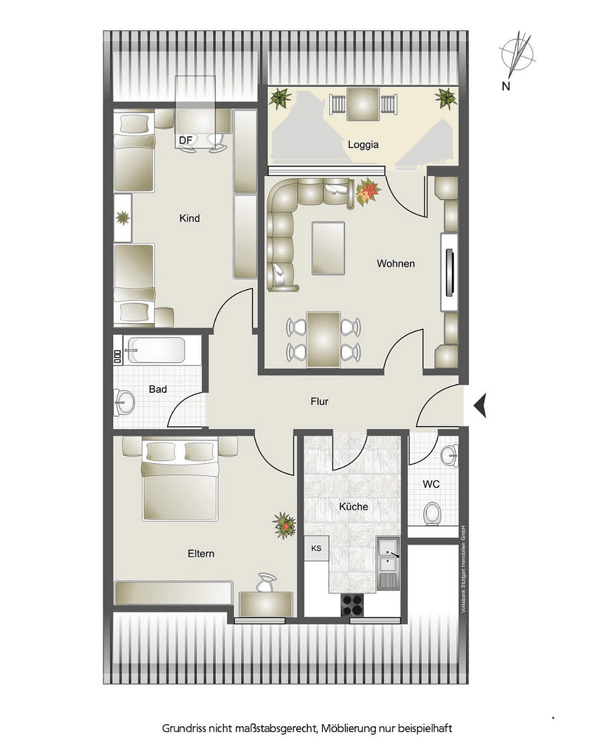 Prodej bytu 3+1 78 m², Pulsstrasse, Filderstadt, Bádensko-Württembersko Prodej bytu 3+1 78 m², Pulsstrasse, Filderstadt, Bádensko-Württembersko