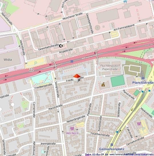 Prodej bytu 3+1 60 m², Friedbergstraße 2a, Essen, Severní Porýní-Vestfálsko Prodej bytu 3+1 60 m², Friedbergstraße 2a, Essen, Severní Porýní-Vestfálsko