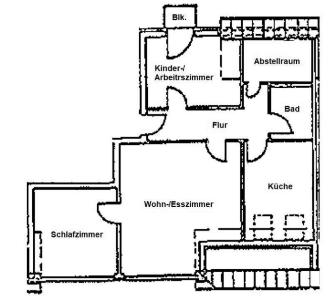 Pronájem bytu 3+1 89 m², Gubiner Str.8, Laatzen, Dolní Sasko Pronájem bytu 3+1 89 m², Gubiner Str.8, Laatzen, Dolní Sasko