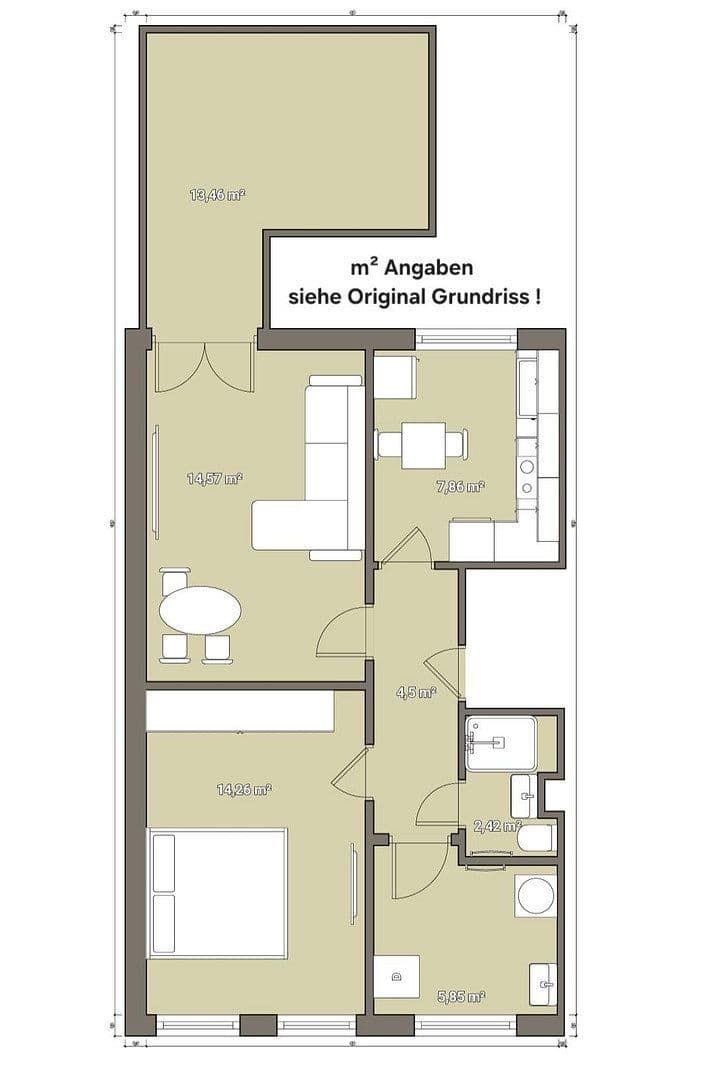 Prodej bytu 2+kk 55 m², Bremen, Bremen Prodej bytu 2+kk 55 m², Bremen, Bremen