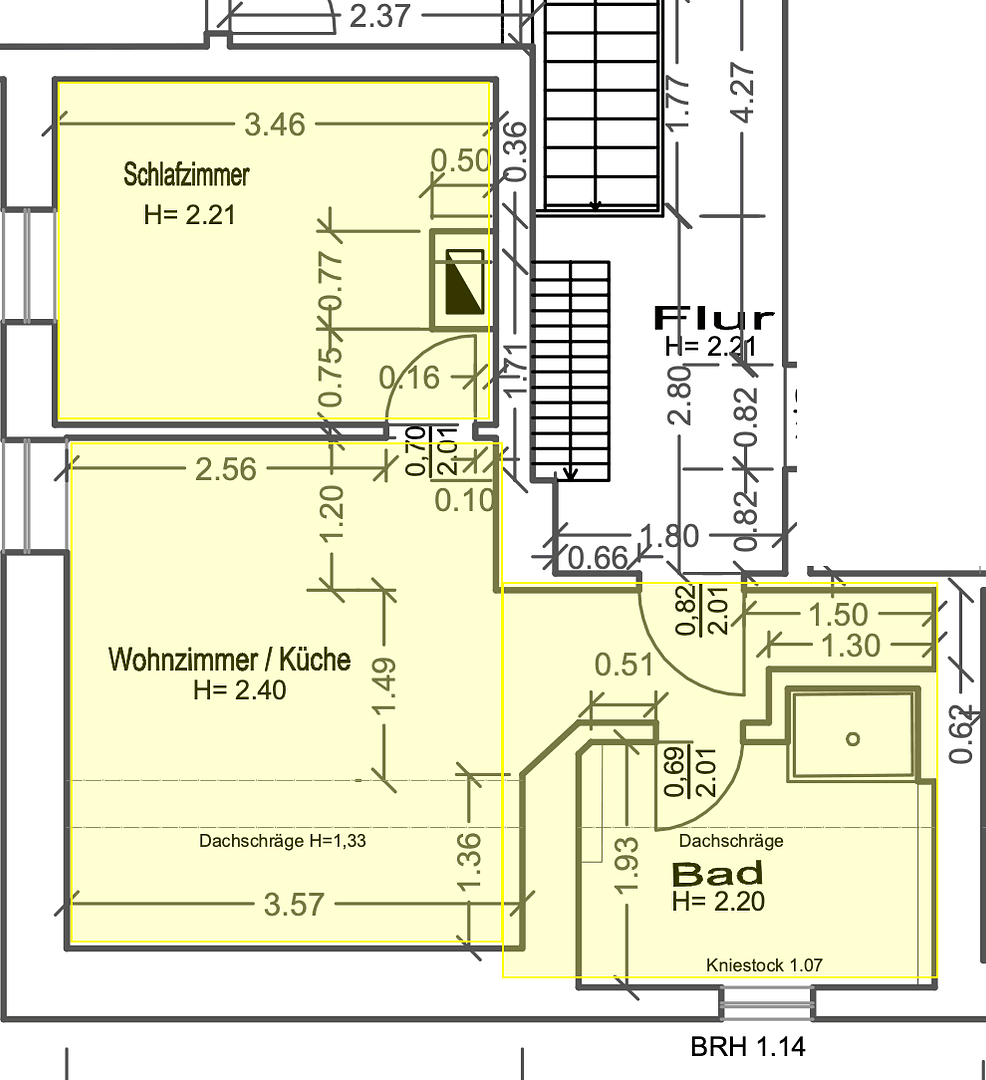 Pronájem bytu 2+1 35 m², Mäverstraße 1, Clausthal-Zellerfeld, Dolní Sasko Pronájem bytu 2+1 35 m², Mäverstraße 1, Clausthal-Zellerfeld, Dolní Sasko