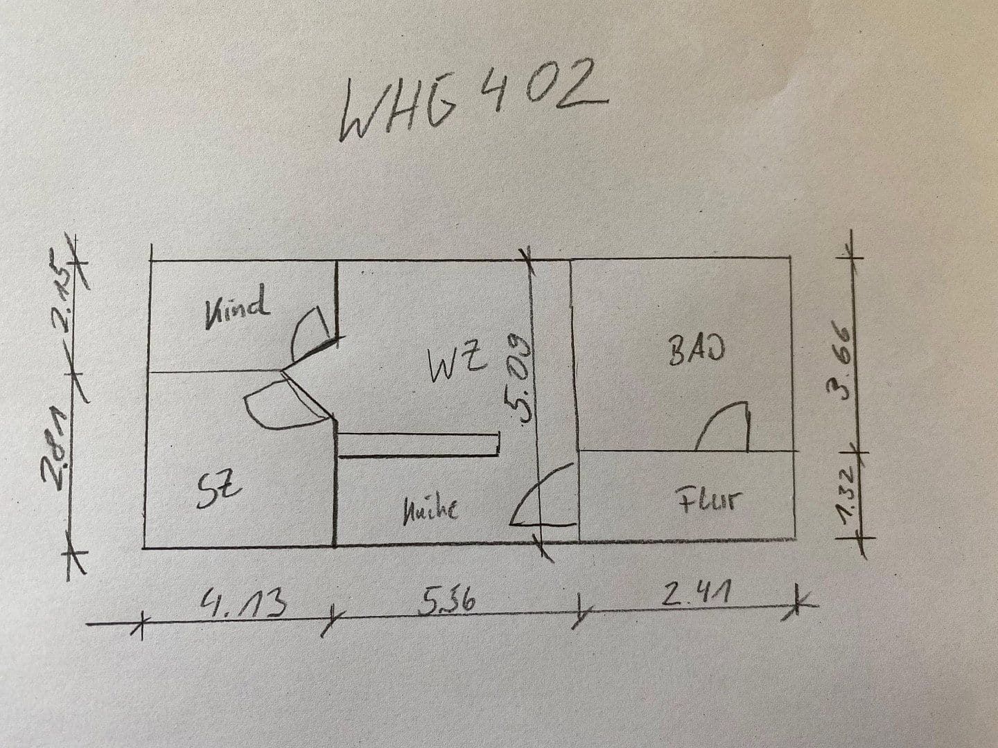 Pronájem bytu 3+1 65 m², Marienstraße 4, Eberswalde, Braniborsko Pronájem bytu 3+1 65 m², Marienstraße 4, Eberswalde, Braniborsko