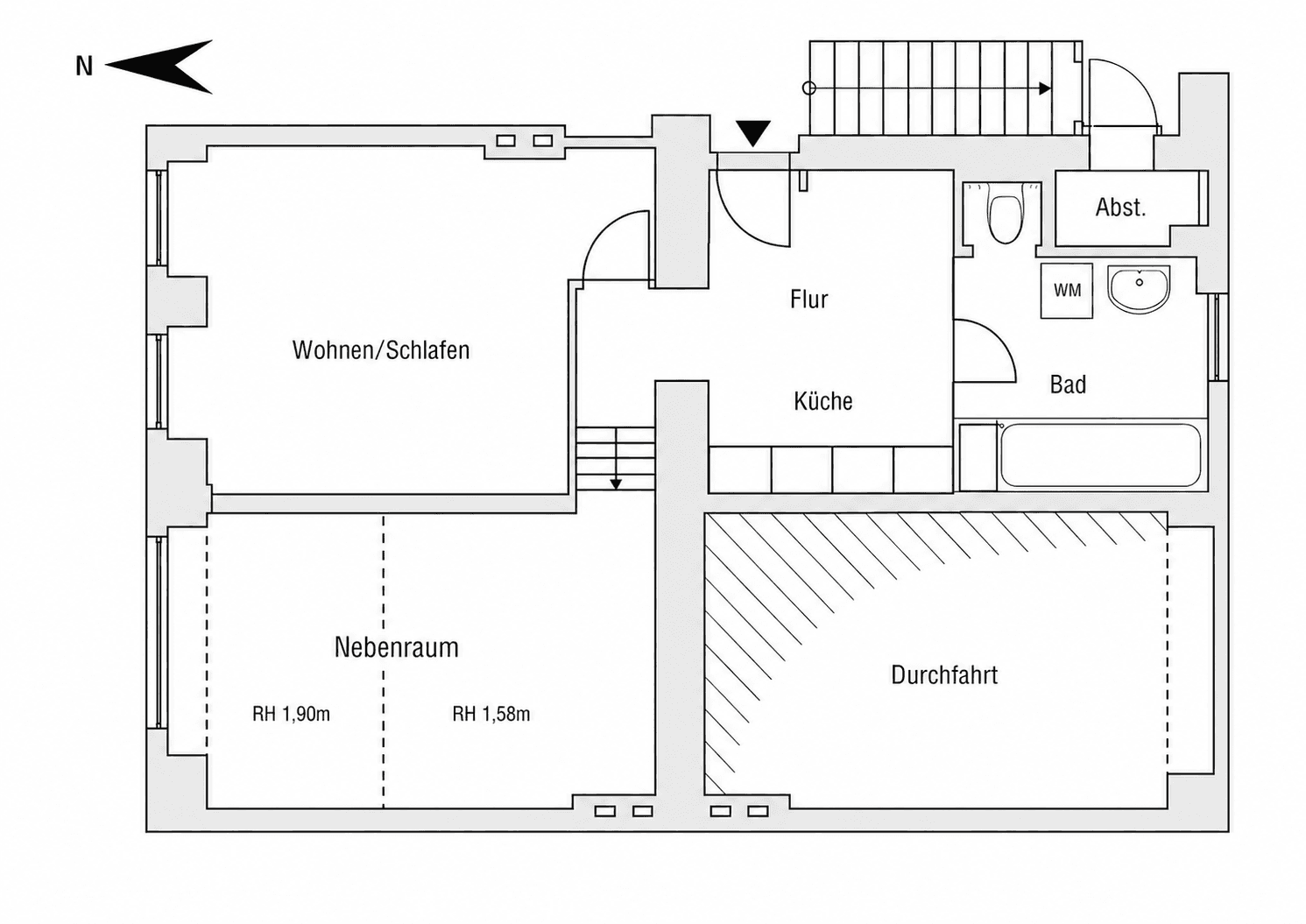 Prodej bytu 1+kk 44 m², Berlin, Berlín Prodej bytu 1+kk 44 m², Berlin, Berlín