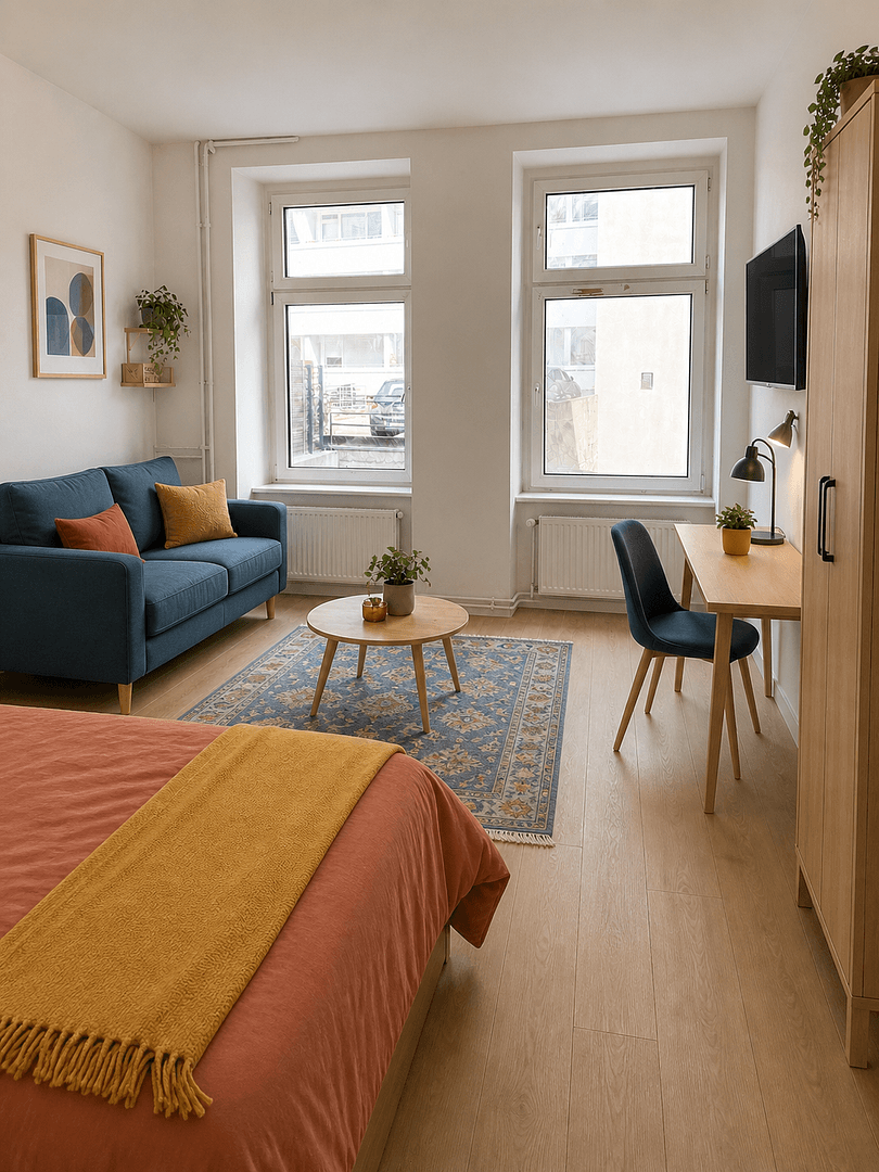 Prodej bytu 1+kk 44 m², Berlin, Berlín Prodej bytu 1+kk 44 m², Berlin, Berlín