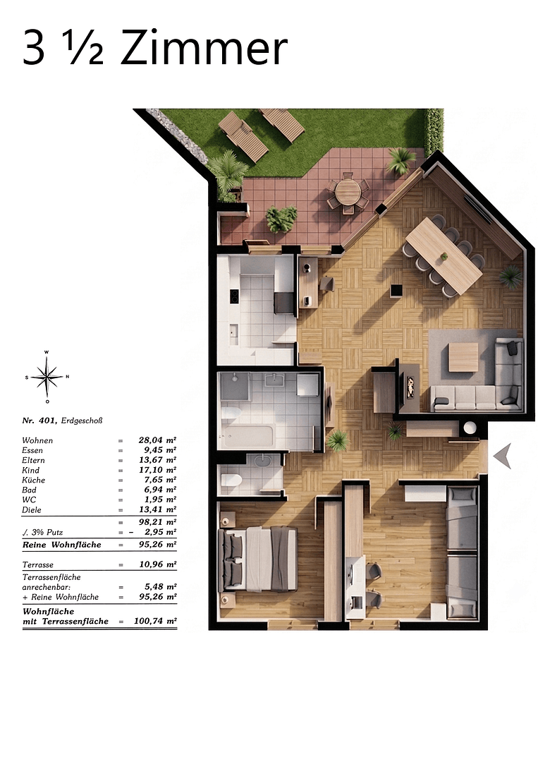 Prodej bytu 3+kk 101 m², Friedrichshafen, Bádensko-Württembersko Prodej bytu 3+kk 101 m², Friedrichshafen, Bádensko-Württembersko
