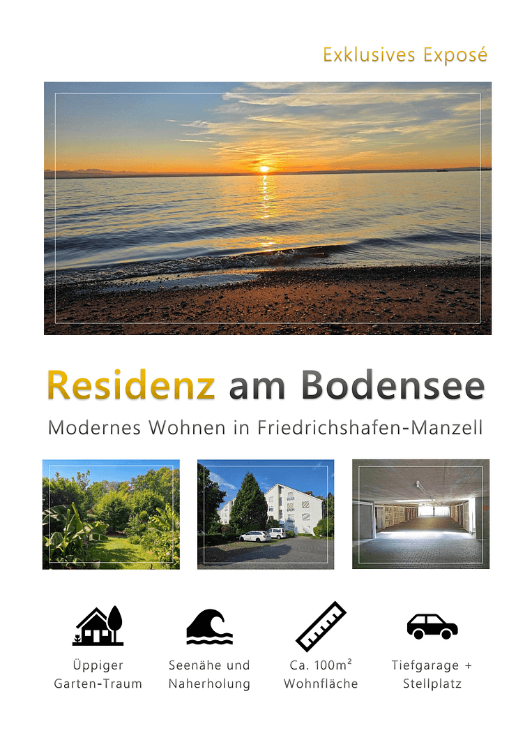 Prodej bytu 3+kk 101 m², Friedrichshafen, Bádensko-Württembersko Prodej bytu 3+kk 101 m², Friedrichshafen, Bádensko-Württembersko