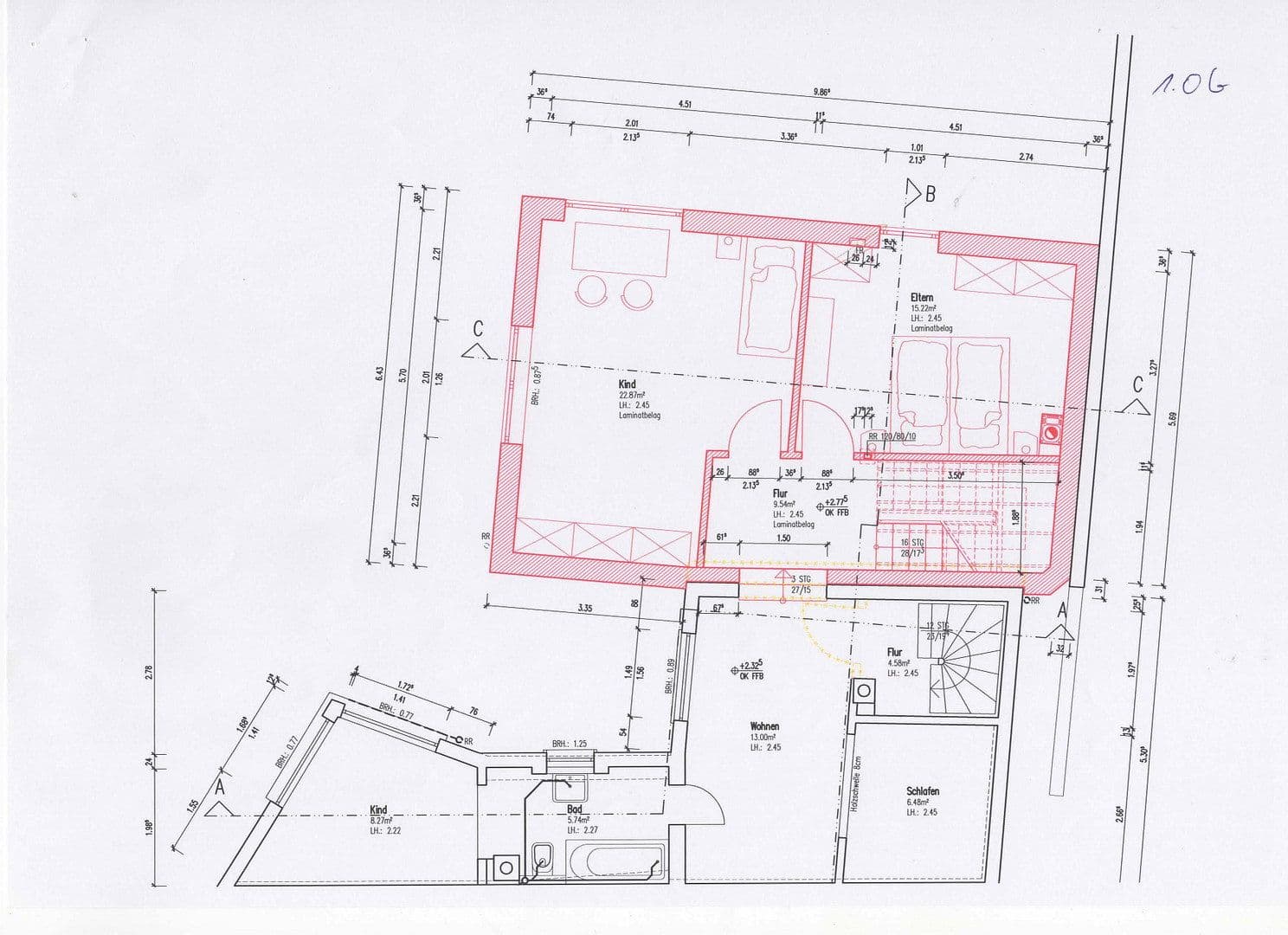 Prodej domu 188 m², pozemek 250 m², Gau-Algesheim, Porýní-Falc Prodej domu 188 m², pozemek 250 m², Gau-Algesheim, Porýní-Falc