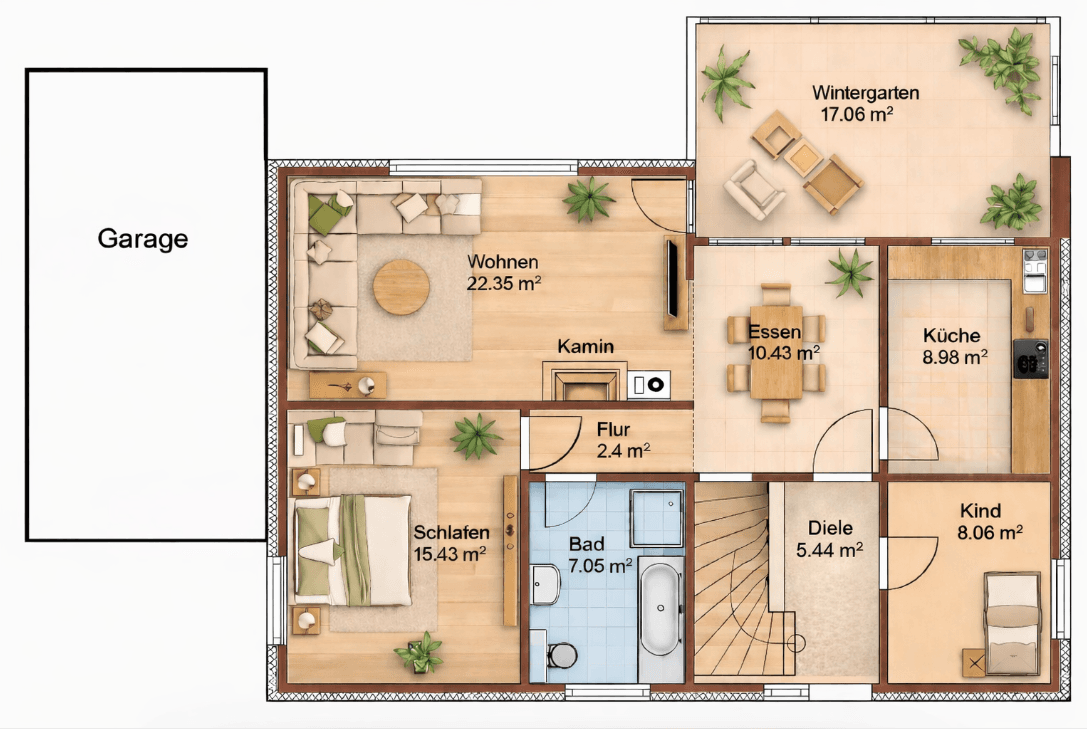 Prodej domu 160 m², pozemek 513 m², Velpke, Dolní Sasko Prodej domu 160 m², pozemek 513 m², Velpke, Dolní Sasko