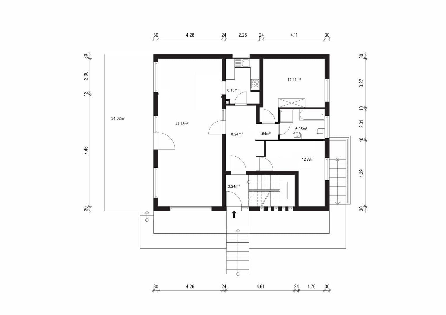Prodej domu 190 m², pozemek 632 m², Darmstadt, Hessen Prodej domu 190 m², pozemek 632 m², Darmstadt, Hessen