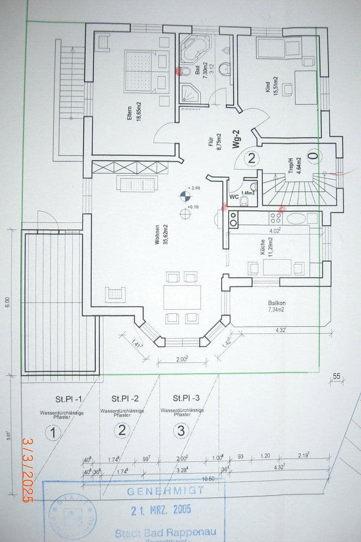 Pronájem bytu 3+1 102 m², Bad Rappenau, Bádensko-Württembersko Pronájem bytu 3+1 102 m², Bad Rappenau, Bádensko-Württembersko