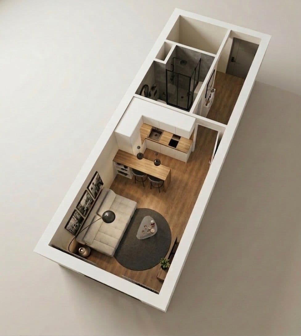 Prodej bytu 1+kk 31 m², Charbulova, Brno, Jihomoravský kraj Prodej bytu 1+kk 31 m², Charbulova, Brno, Jihomoravský kraj