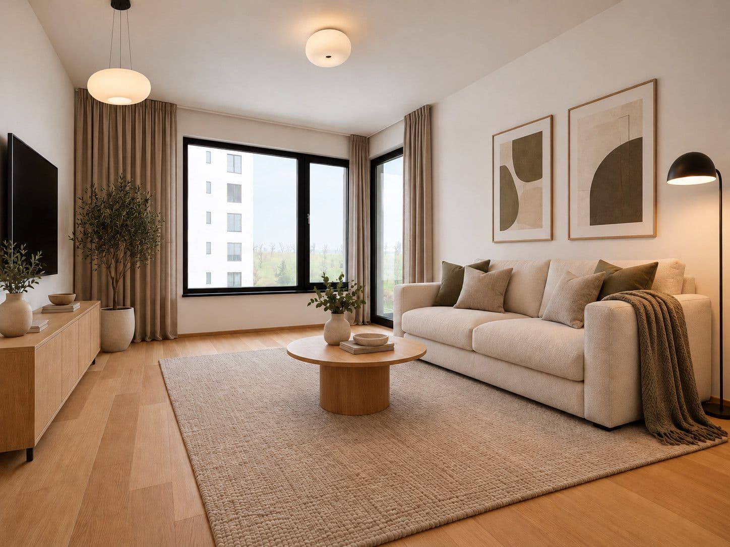 Pronájem bytu 2+kk 55 m², V Třešňovce, Praha, Praha Pronájem bytu 2+kk 55 m², V Třešňovce, Praha, Praha