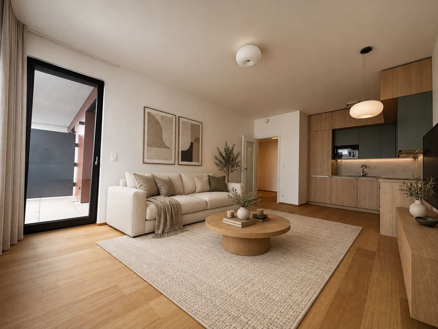 Pronájem bytu 2+kk 55 m², V Třešňovce, Praha, Praha Pronájem bytu 2+kk 55 m², V Třešňovce, Praha, Praha
