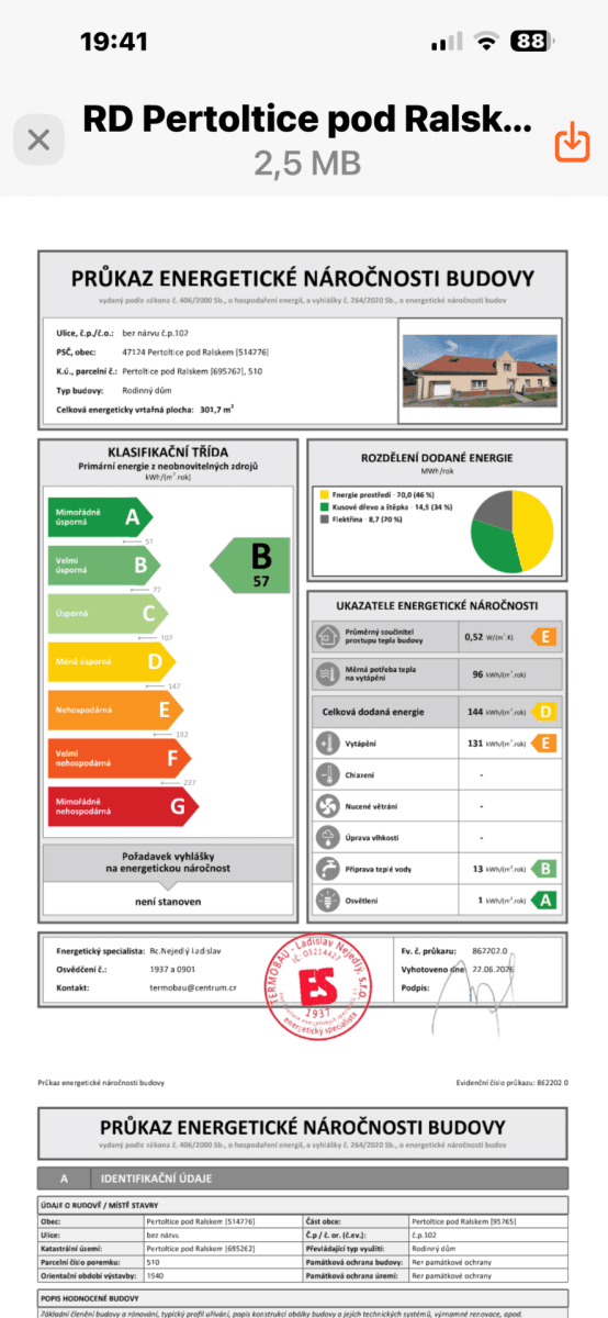 Prodej domu 222 m², pozemek 835 m², Pertoltice pod Ralskem, Liberecký kraj Prodej domu 222 m², pozemek 835 m², Pertoltice pod Ralskem, Liberecký kraj