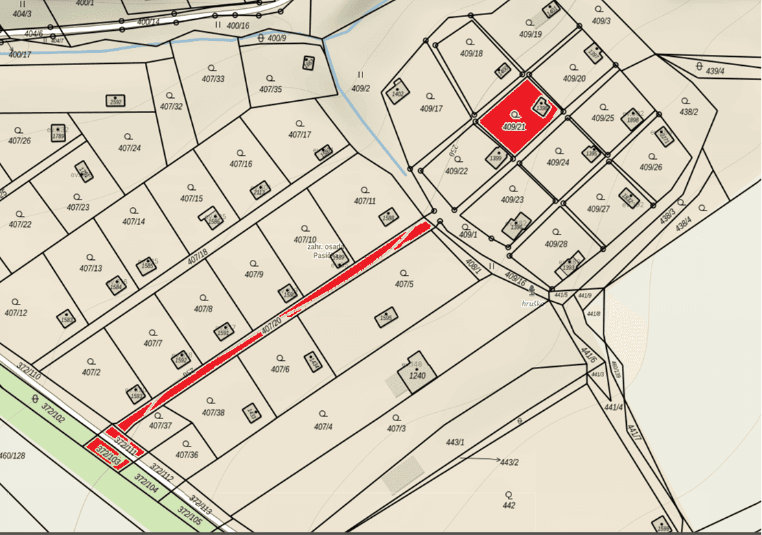 Prodej pozemku 283 m², Zlín, Zlínský kraj Prodej pozemku 283 m², Zlín, Zlínský kraj