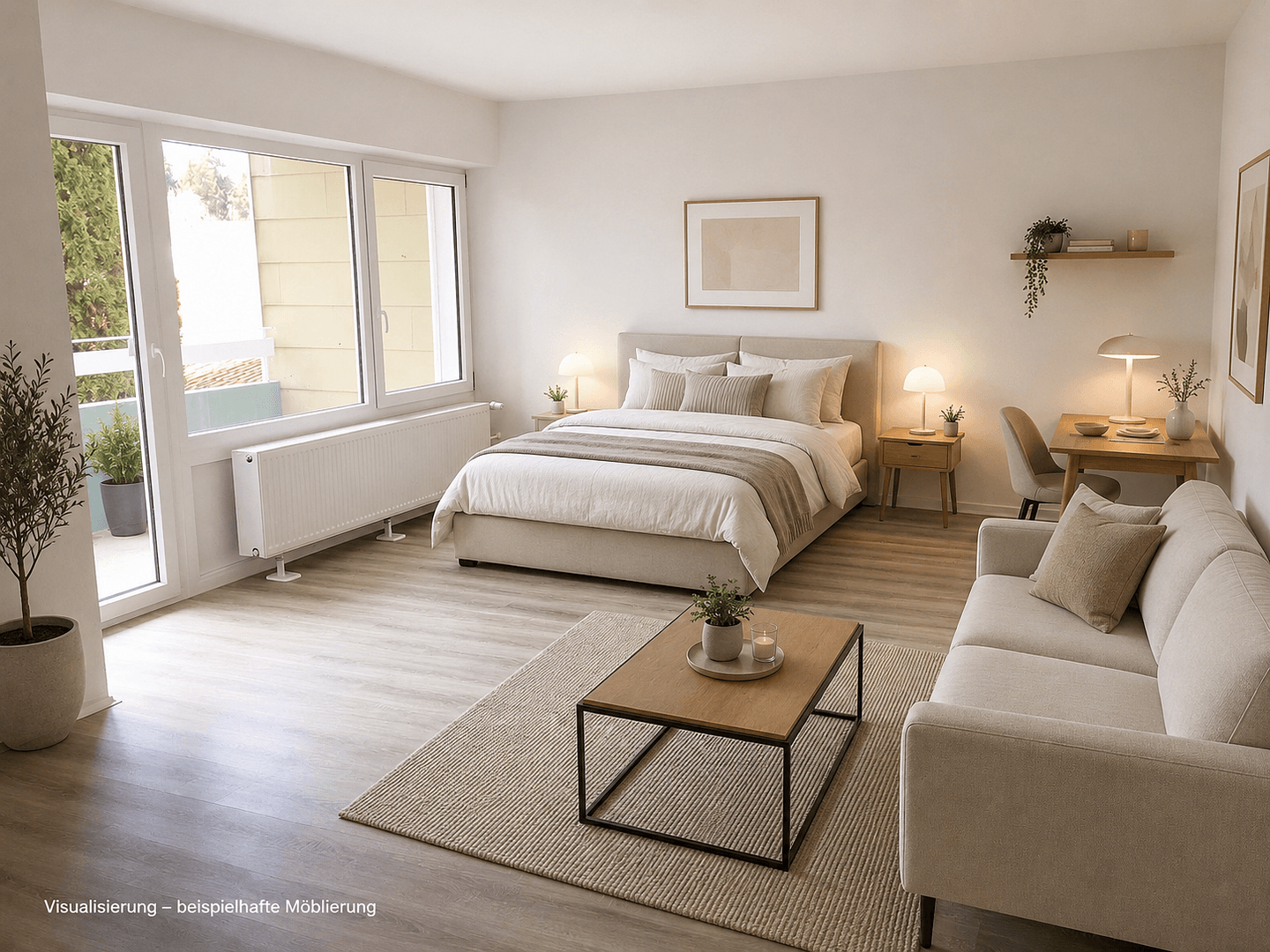Prodej bytu 1+1 44 m², Pallingerstraße 3, Traunreut, Bavorsko Prodej bytu 1+1 44 m², Pallingerstraße 3, Traunreut, Bavorsko