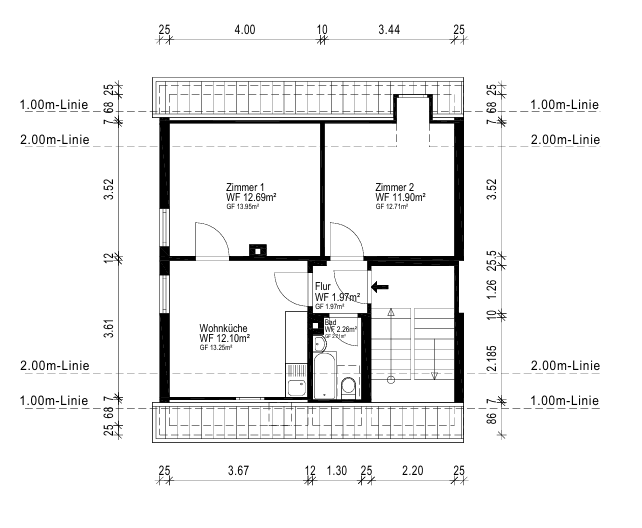 Prodej bytu 2+kk 42 m², Weststraße, Bochum, Severní Porýní-Vestfálsko Prodej bytu 2+kk 42 m², Weststraße, Bochum, Severní Porýní-Vestfálsko